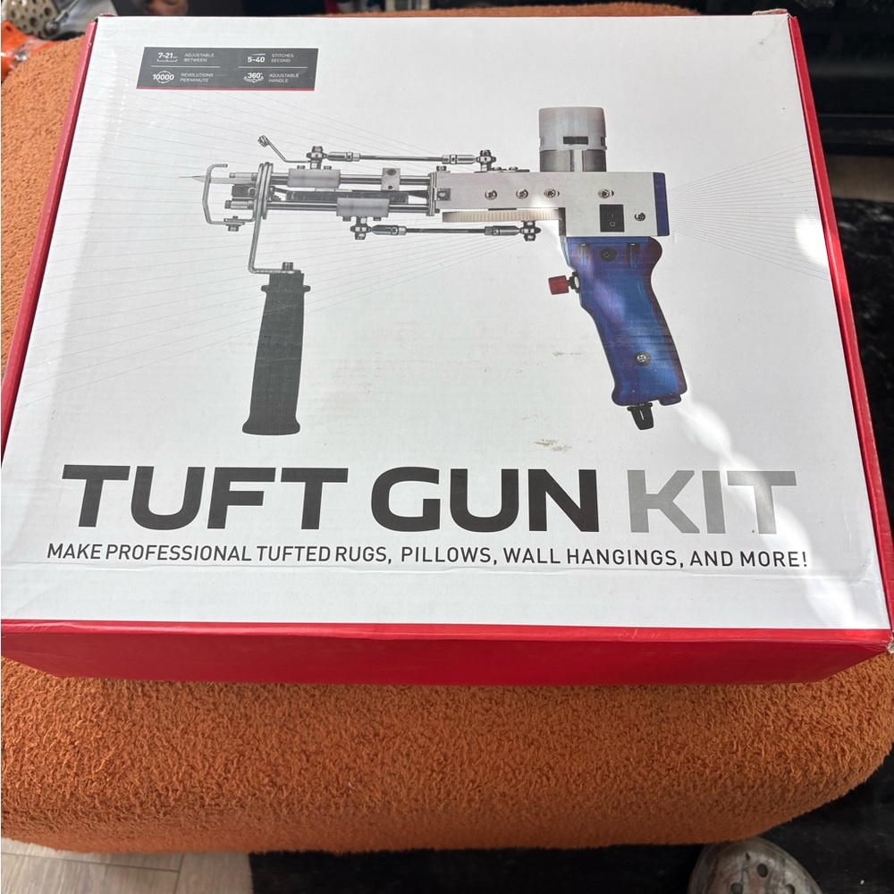Tuft Gun Kit - Blue Handle Tufting Tool